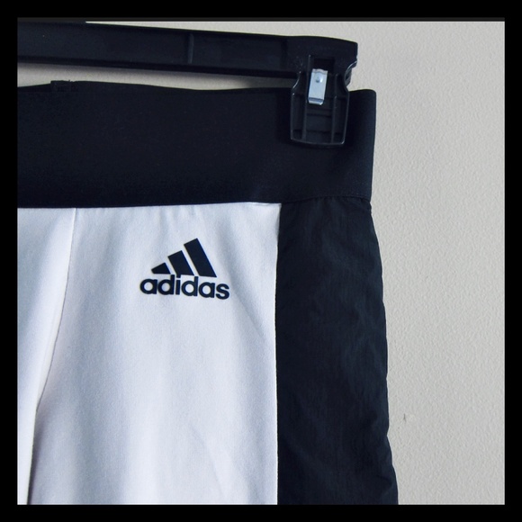 Adidas Bladerunner Workout Tech Leggings Raw White Noir XS Limited Edition - Picture 3 of 8